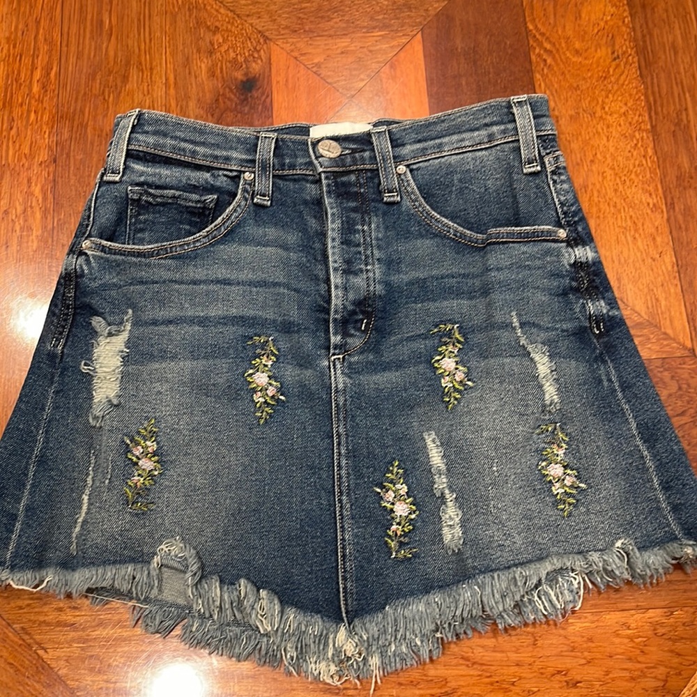 MCGUIRE DENIM JEAN SKIRT